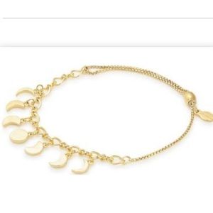 Alex and Ani moon phase bracelet 14k gold